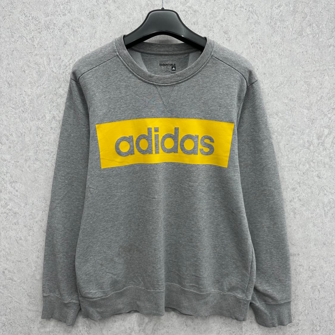 110 아디다스 빅로고 남자 맨투맨 상품이미지1