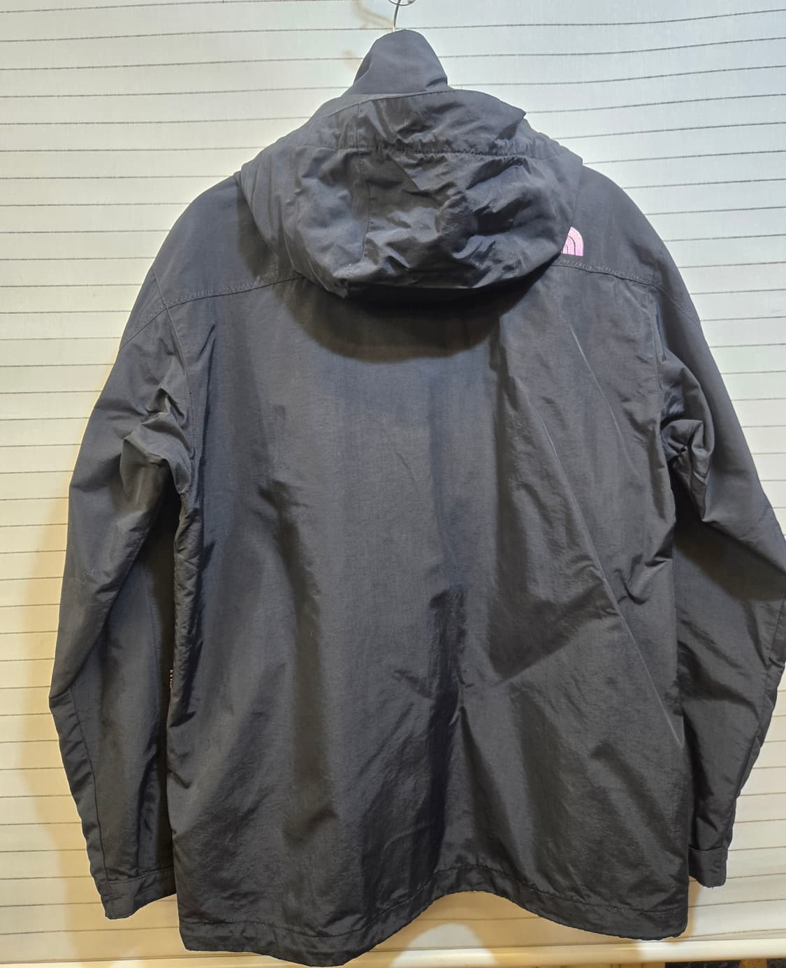 노스페이스 블랙 바람막이 후드 자켓 상품이미지9