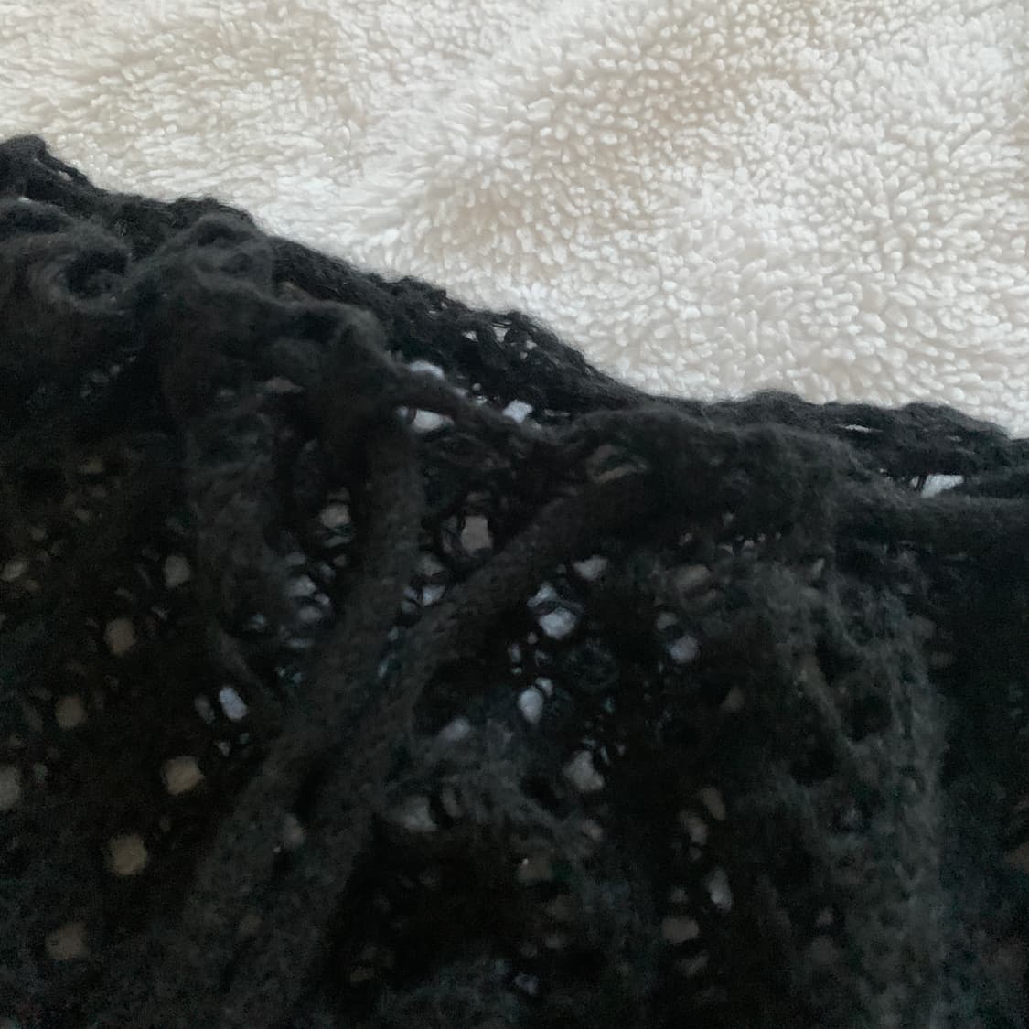 크로셰 니트 레이어드 스커트 상품이미지4