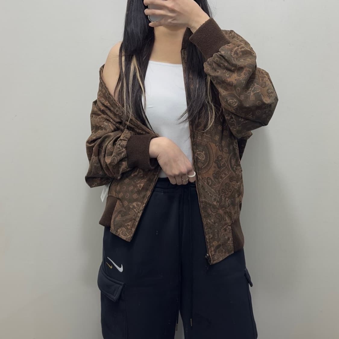 입생로랑 리버시블 스윙자켓 상품이미지1