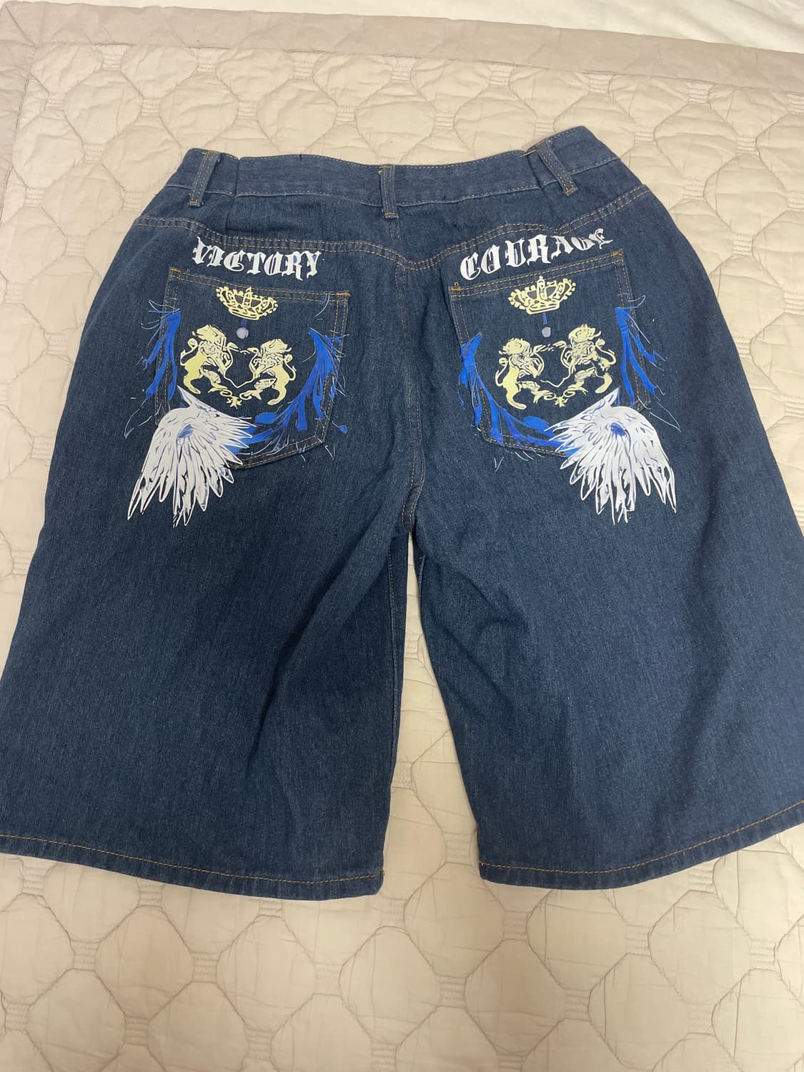 임채윤님이 착용한 빈티지 버뮤다 팬츠 상품이미지4