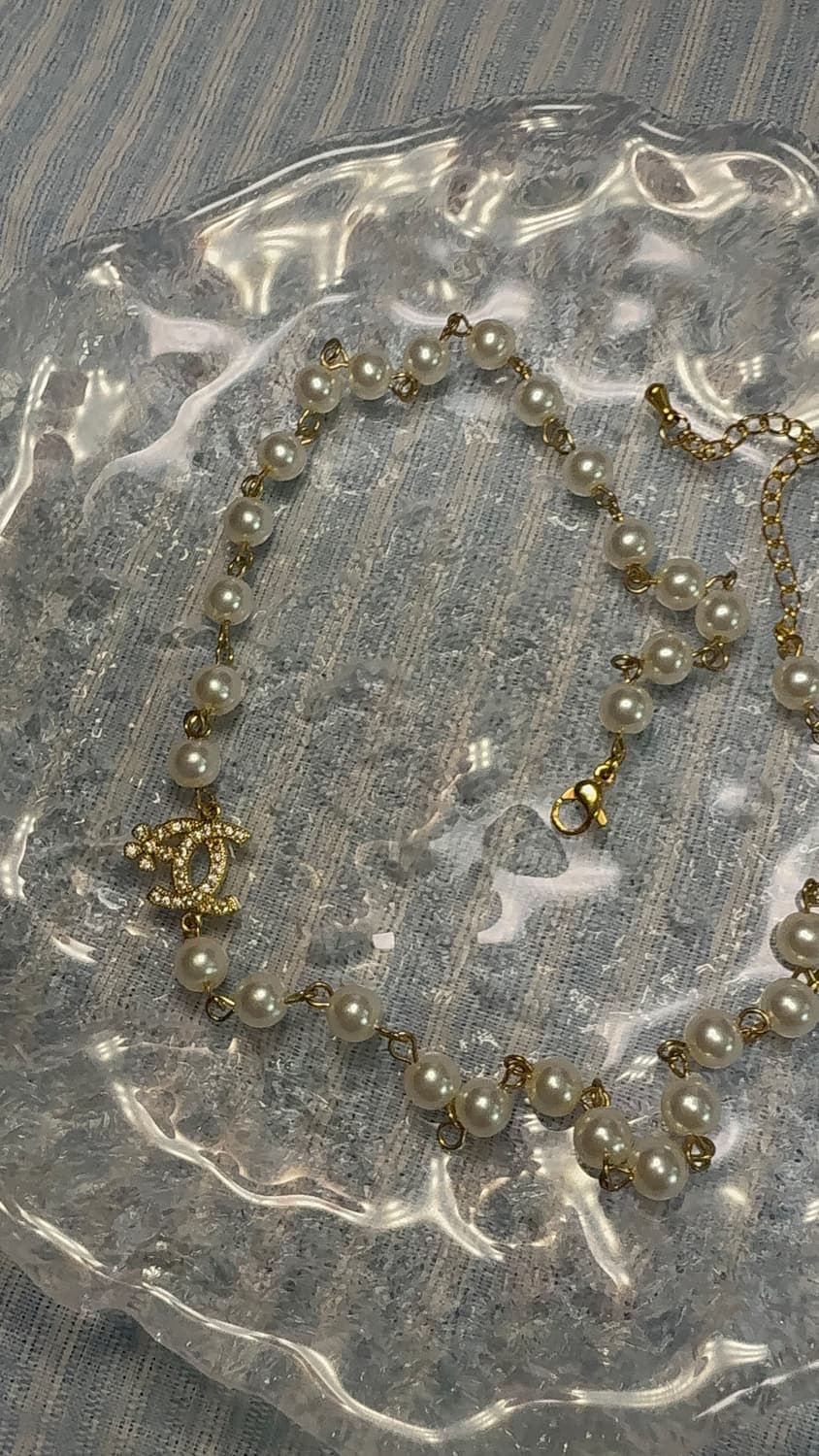 업사이클링 진주목걸이 상품이미지3
