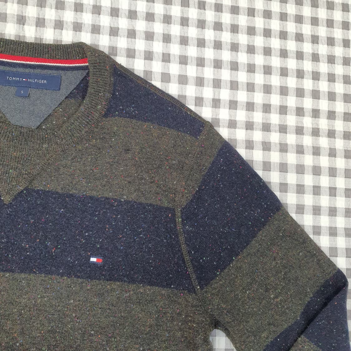 타미힐피거 울 긴소매 니트 남자95 상품이미지3