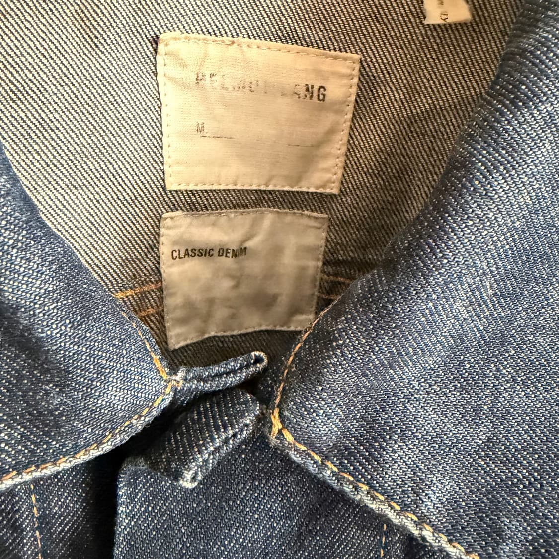 ONE POCKET DENIM JACKET 상품이미지3