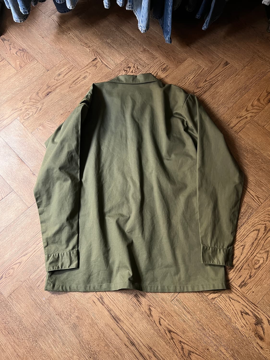 [XL]80's 오리지널 U.S ARMY OG-507 셔츠 상품이미지6