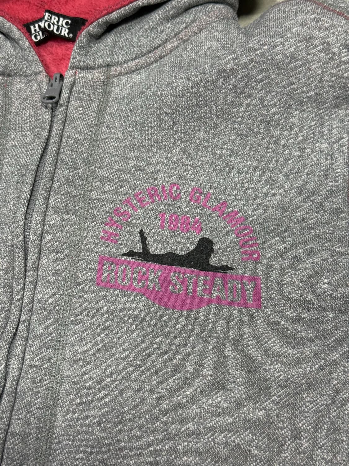 히스테릭 글래머 아카이브 히스걸 후리스 이너 후드 집업 자켓 상품이미지6