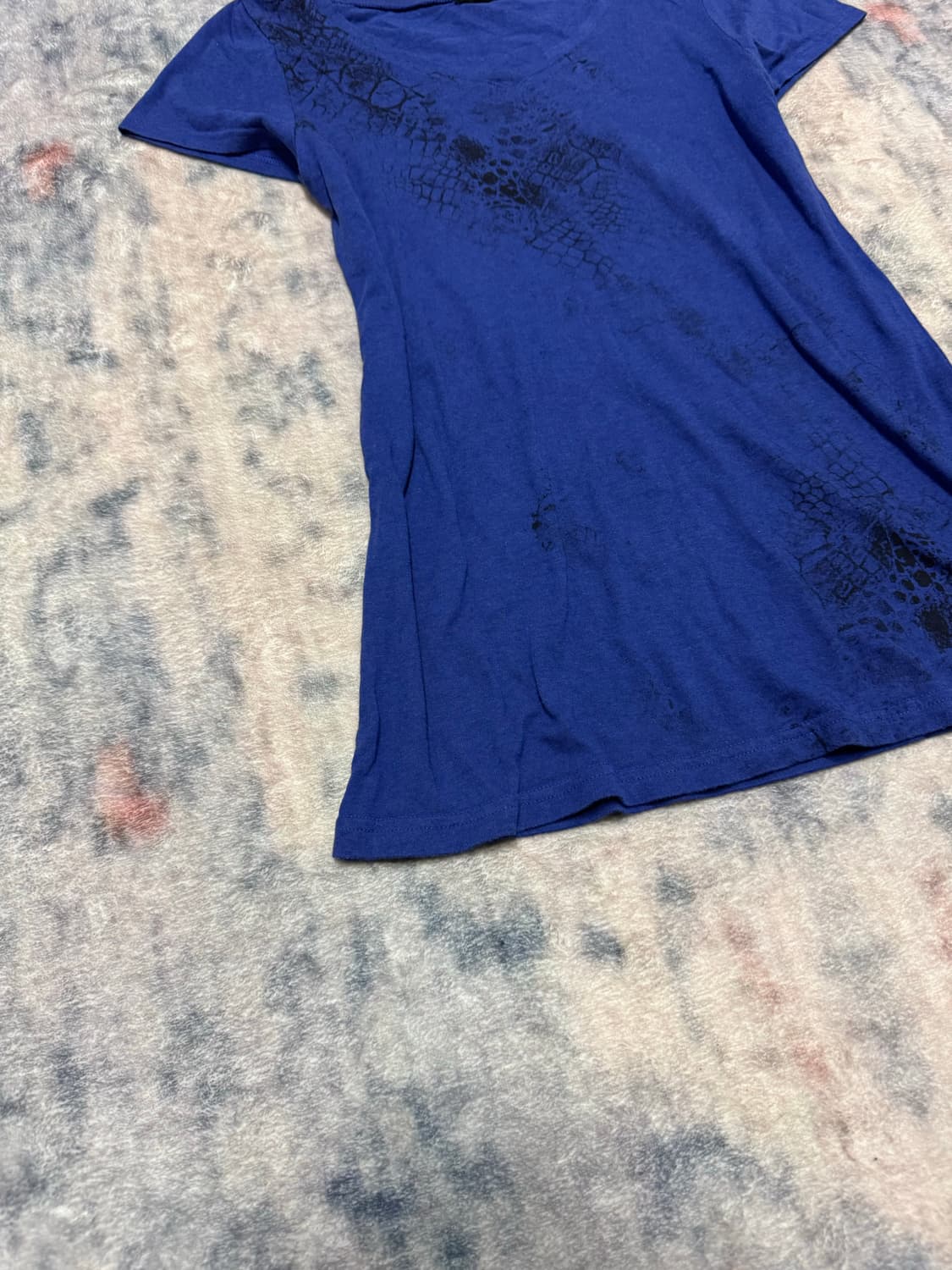 Tornado mart blue python top 상품이미지5