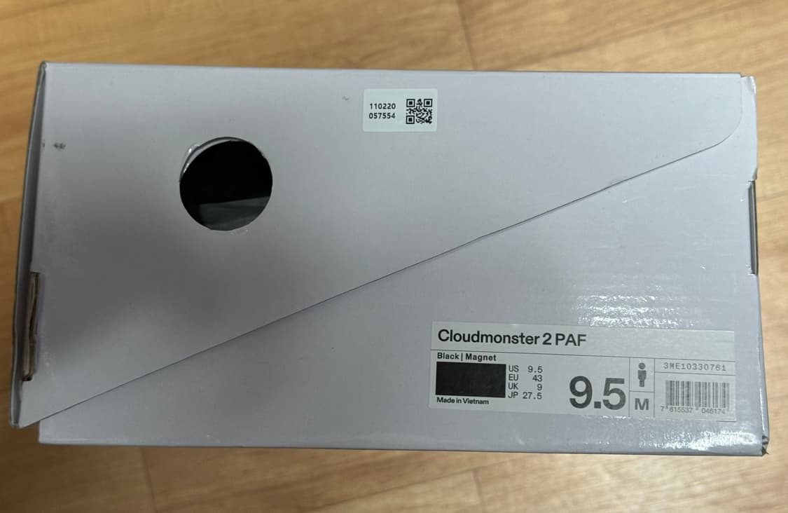 온파프 클라우드 몬스터2 블랙 275 상품이미지8