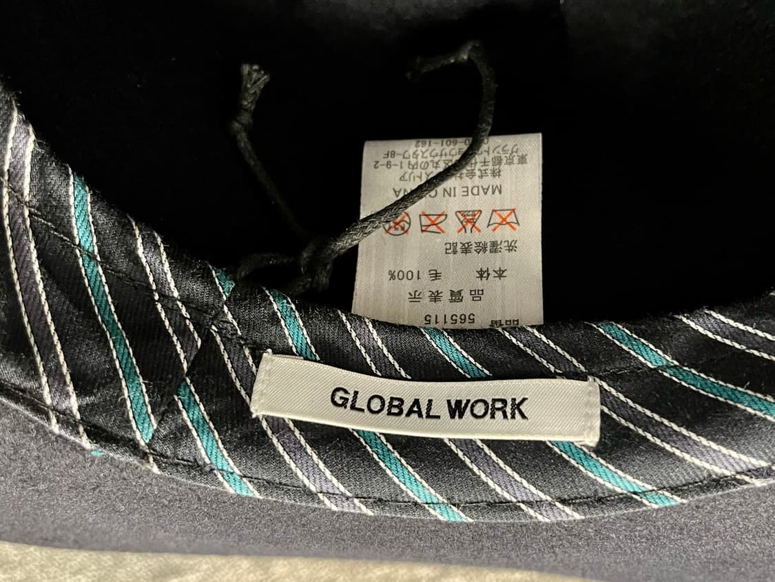 글로벌워크 모직 페도라 햇  상품이미지5