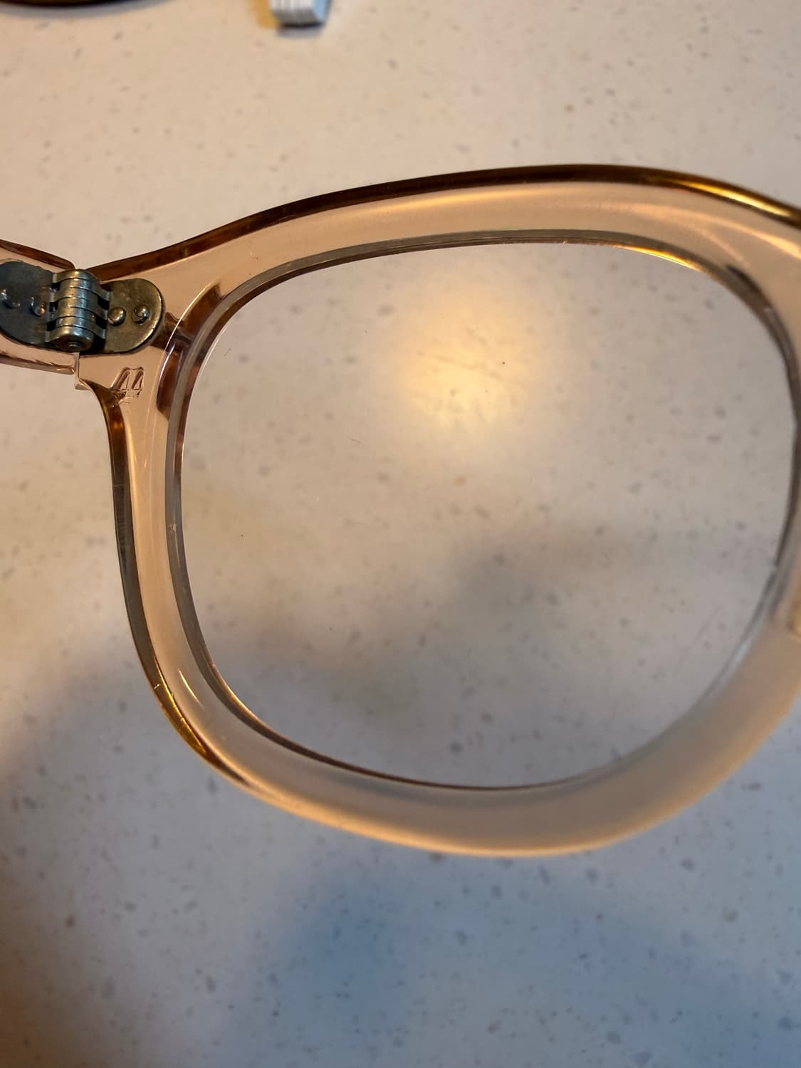 1950s 빈티지 오리지널 타르트옵티컬 아넬 pink 상품이미지5