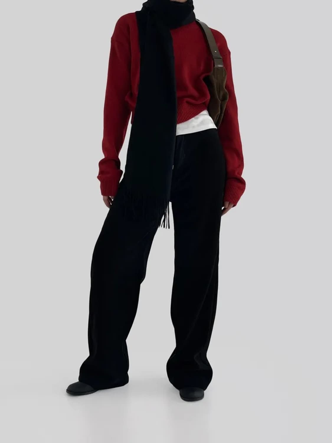 어텀 융기모골덴팬츠 블랙 상품이미지3