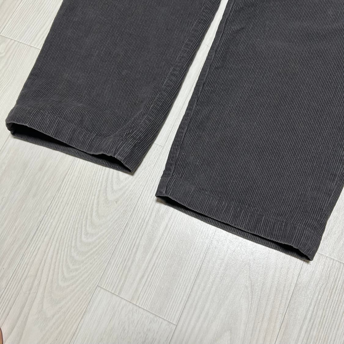 [4] 스테디에브리웨어 레귤러 코듀로이팬츠 차콜 상품이미지3