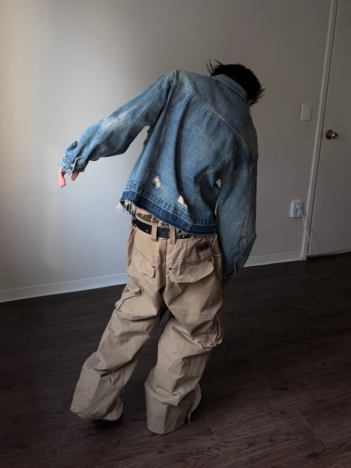 Festival 디스트레스 트러커 자켓 상품이미지6