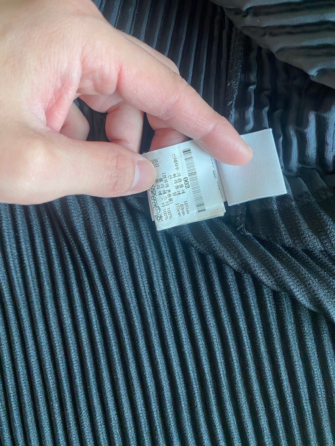 옴므플리세 칼라리스2 블랙 색상 자켓 상품이미지3