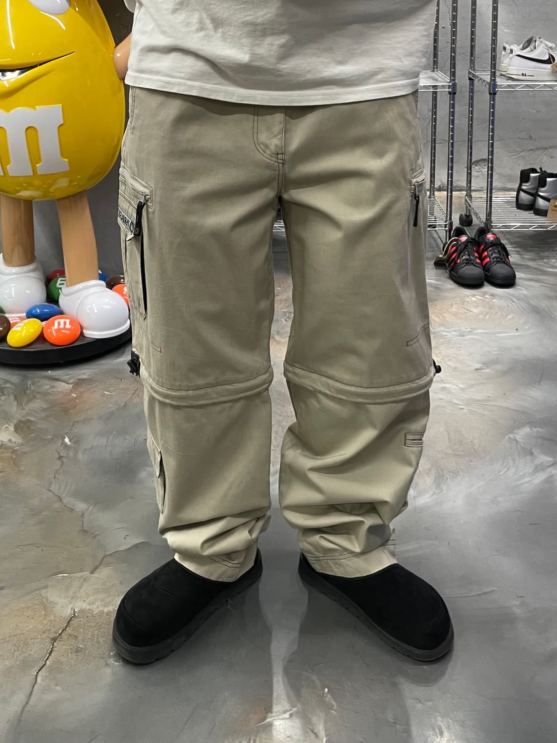 스릴러 컨버터블 와이드 카고팬츠 상품이미지7