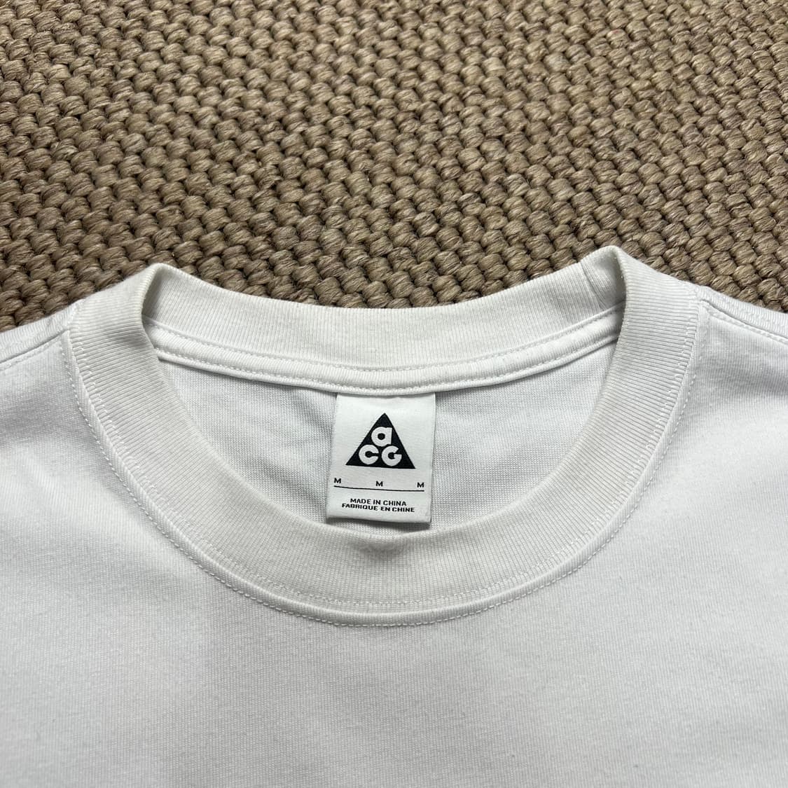 나이키 ACG LBR 렁스 반팔 티셔츠 화이트 M 상품이미지6