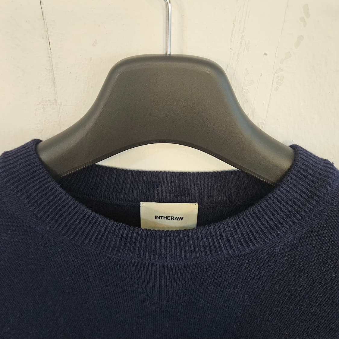 인더로우 네이비 니트스웨터 3(XL) 상품이미지3