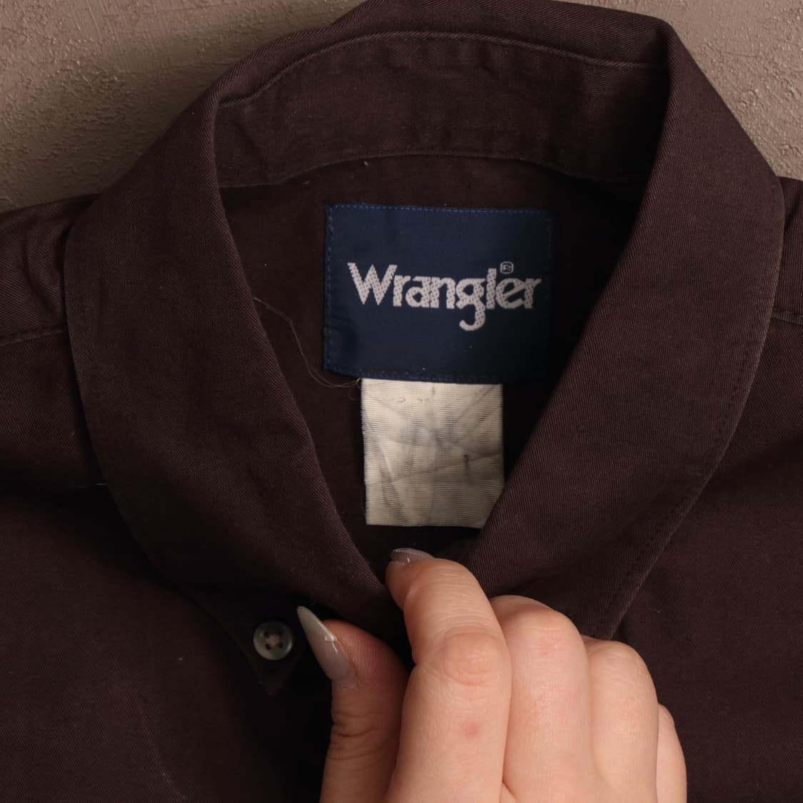 랭글러 헤비코튼 워크셔츠 블랙 A1732 상품이미지3