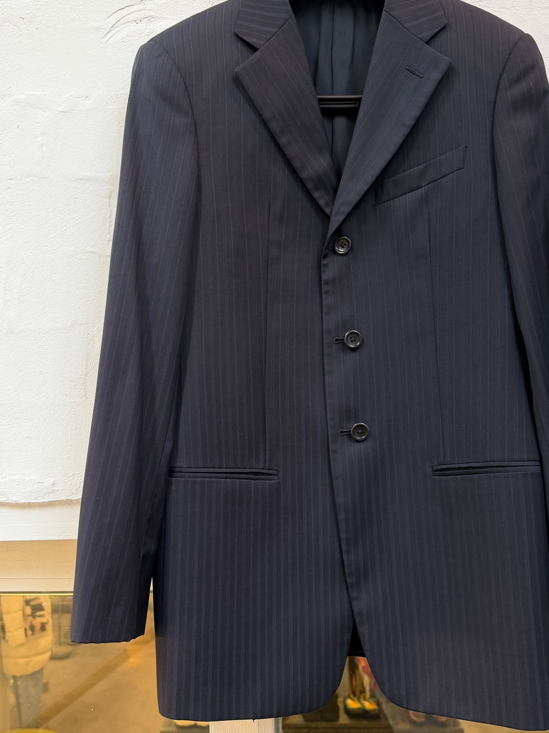 Armani 아르마니 꼴레지오니 스트라이프 블레이저 46R 상품이미지3