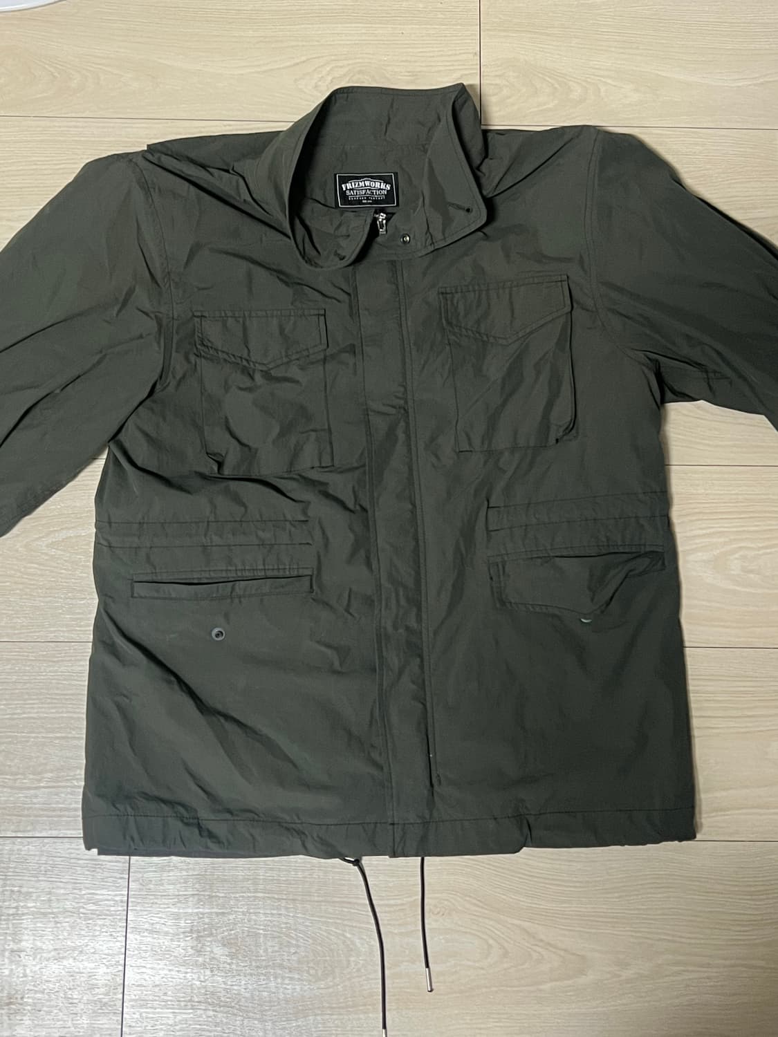 프리즘웍스 카키 자켓 상품이미지1