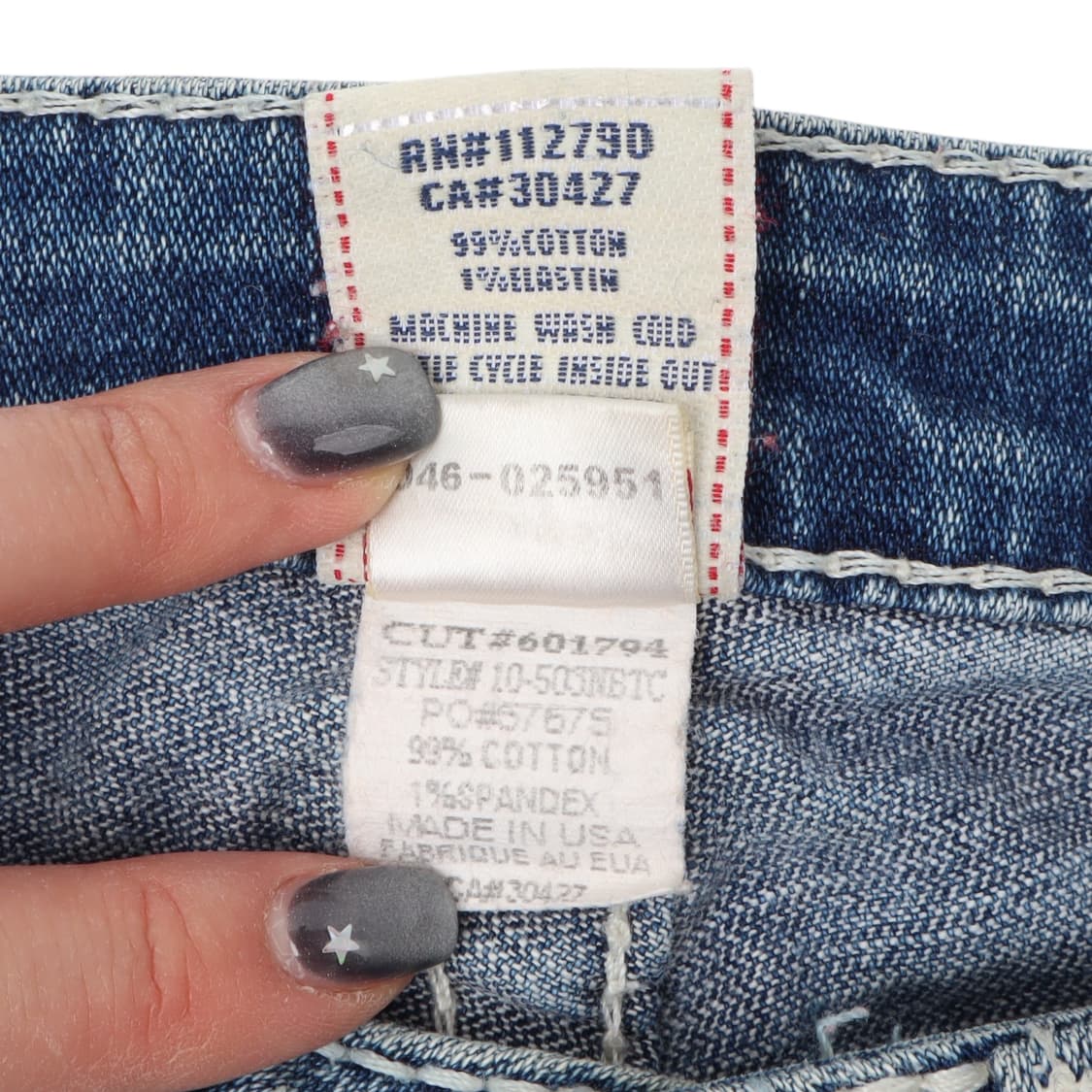 트루릴리젼 디스코 조이 빅 T 부츠컷 데님팬츠 상품이미지10