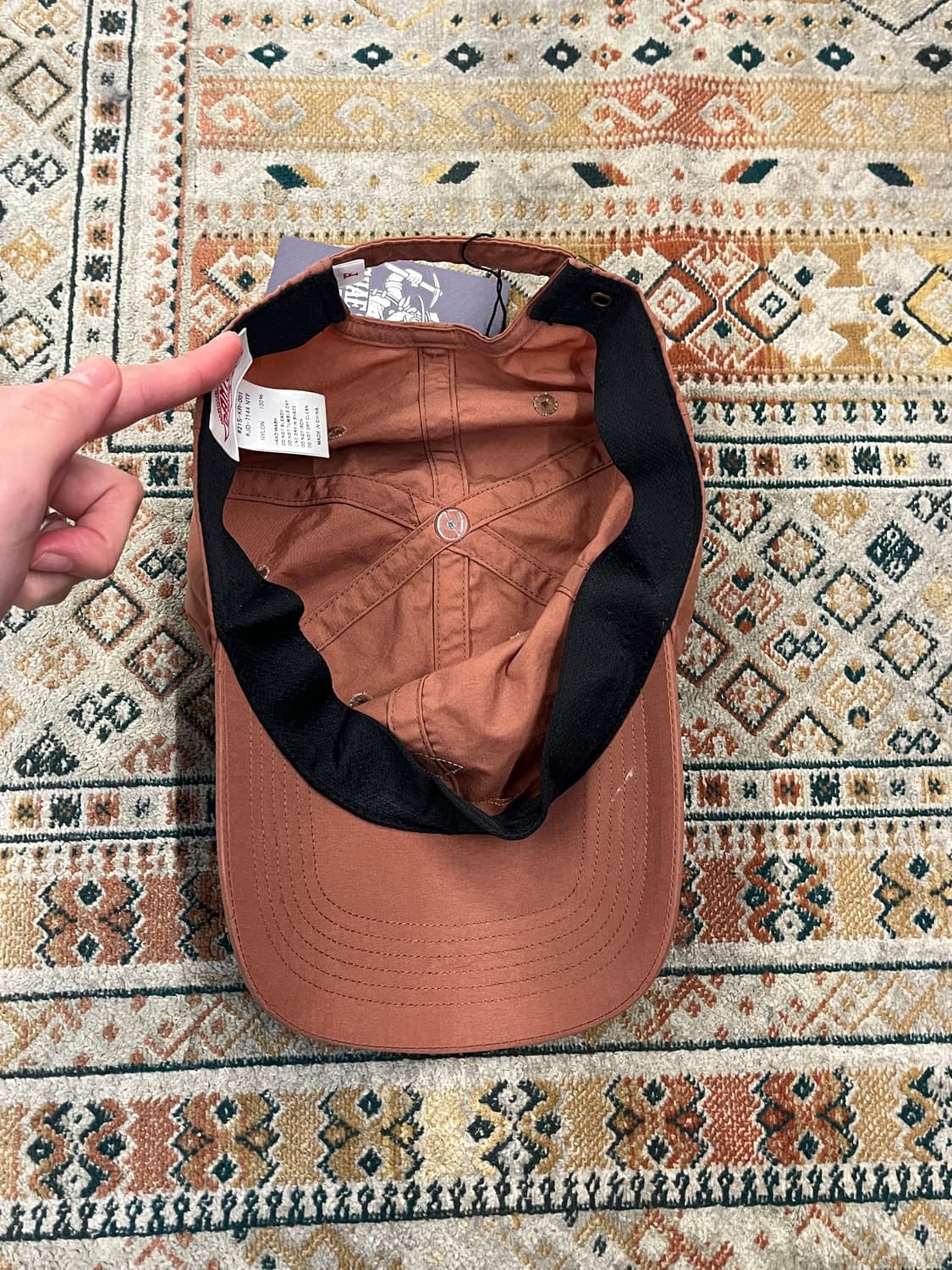 단톤 나일론 볼캡 브릭 오렌지 #csz3439 상품이미지7