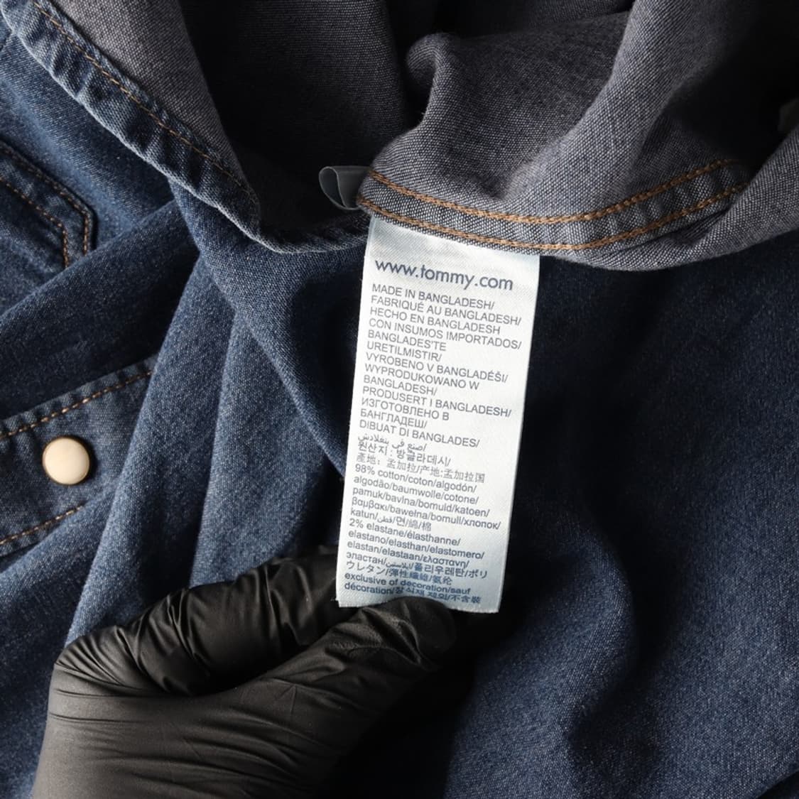 타미진스 데님 셔츠 S 상품이미지6