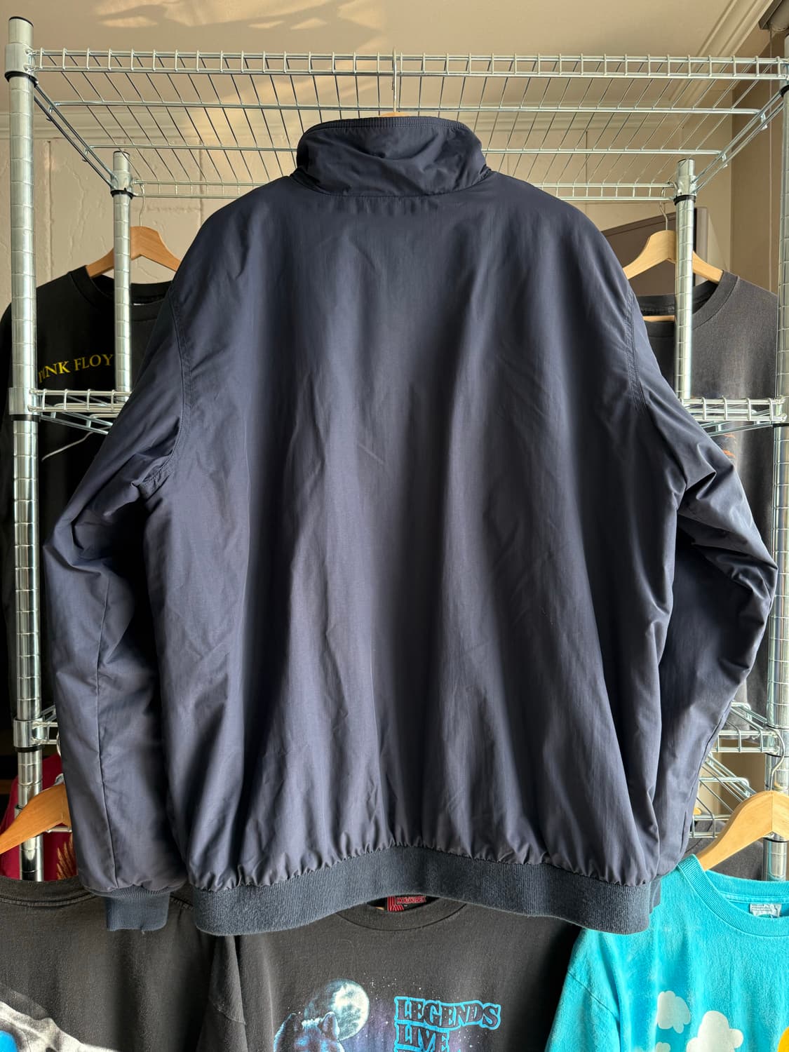 00s LL Bean 웜업 자켓 네이비 상품이미지2