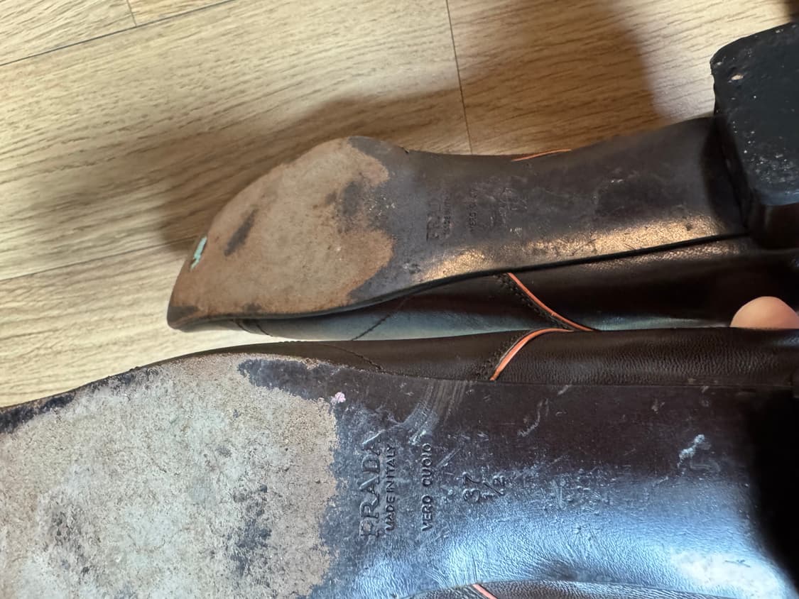 [프라다] 가죽 펌프스 37사이즈 상품이미지8