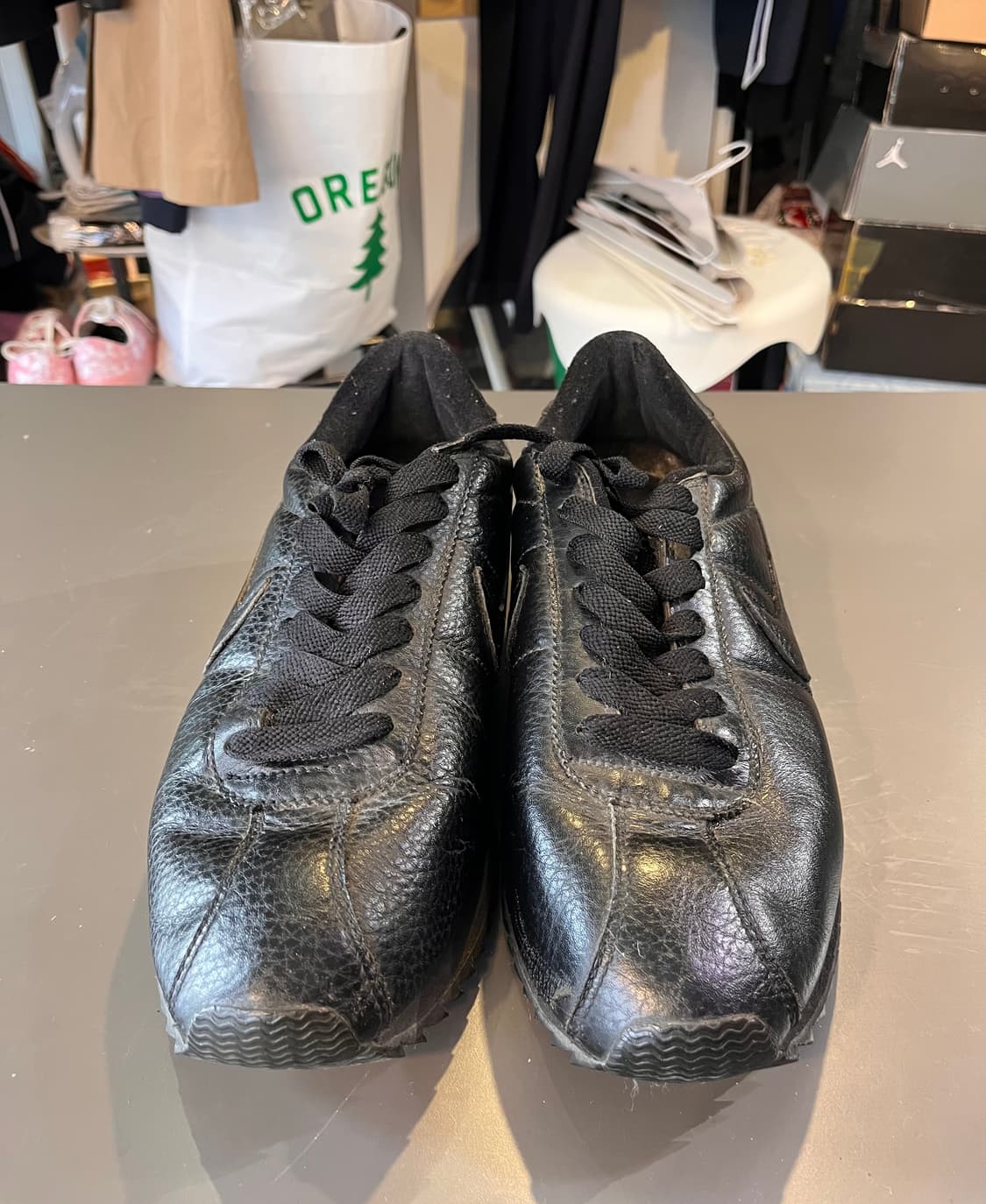 나이키 코르테즈 레더 블랙 (300mm) 상품이미지5