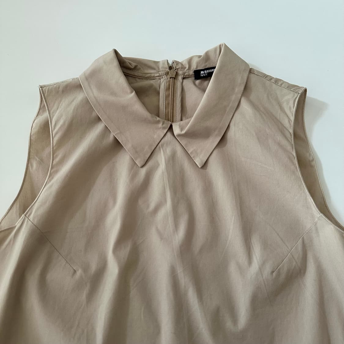 질샌더 네이비 jil sander navy 민소매 블라우스 상품이미지2