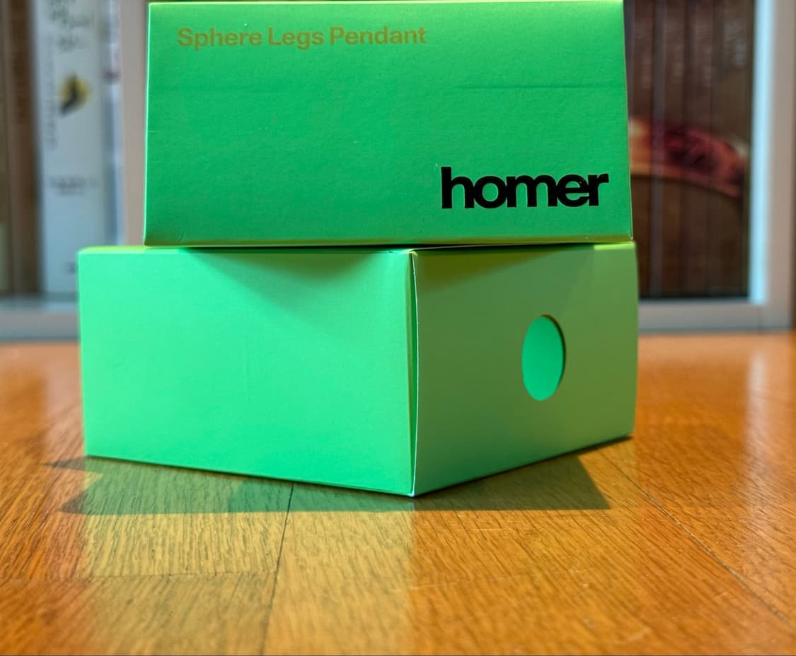 HOMER Sphere Legs Pendant Cody Green 상품이미지4