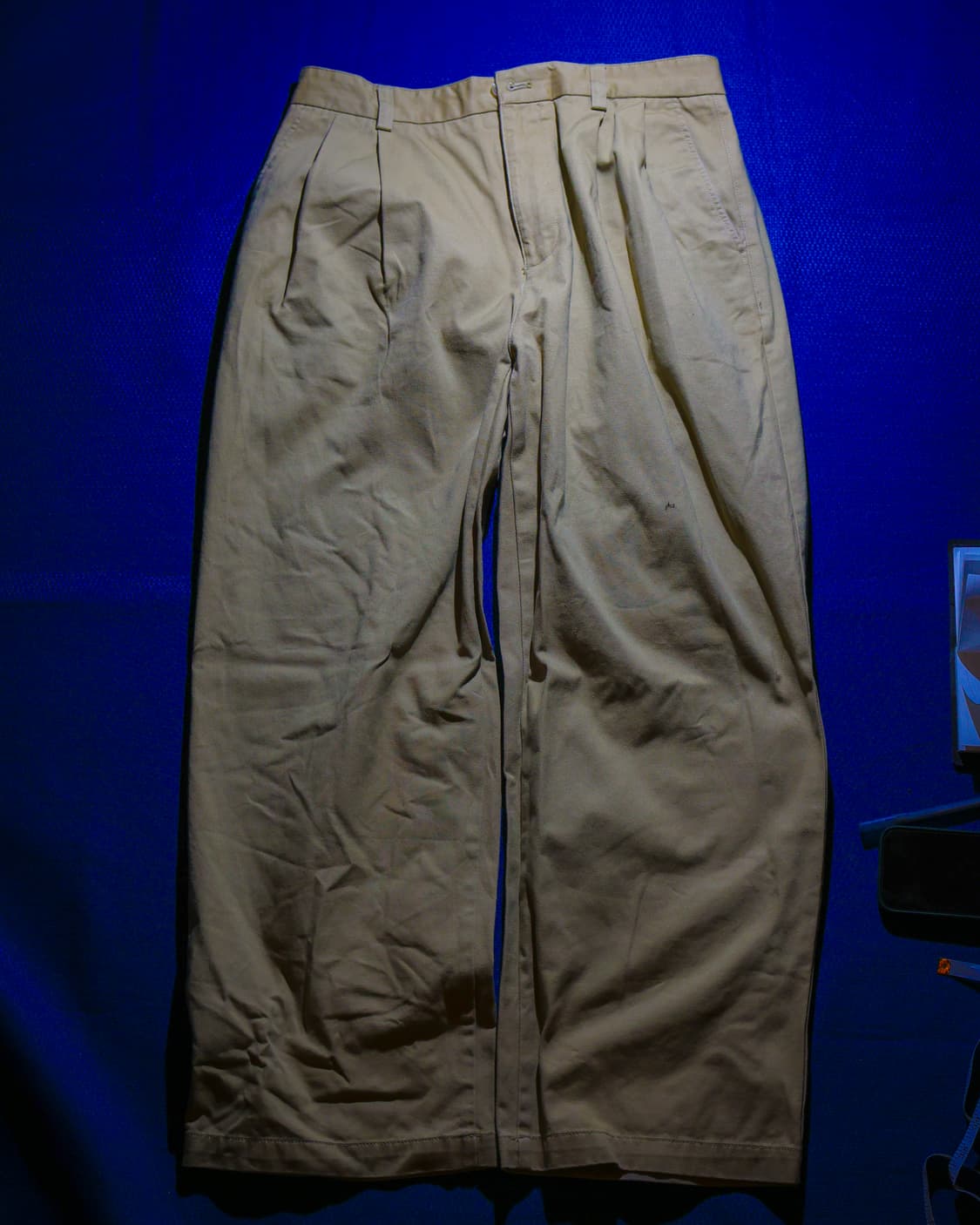 무탠다드 투 턱 와이드 치노 팬츠 32 상품이미지1