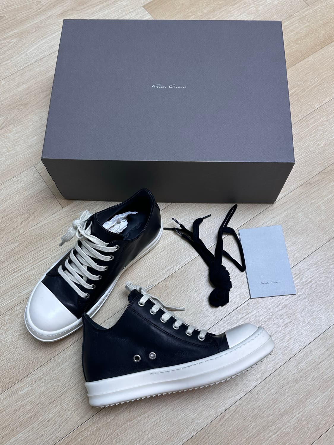 [37] 릭오웬스 컨버스 로우 상품이미지1