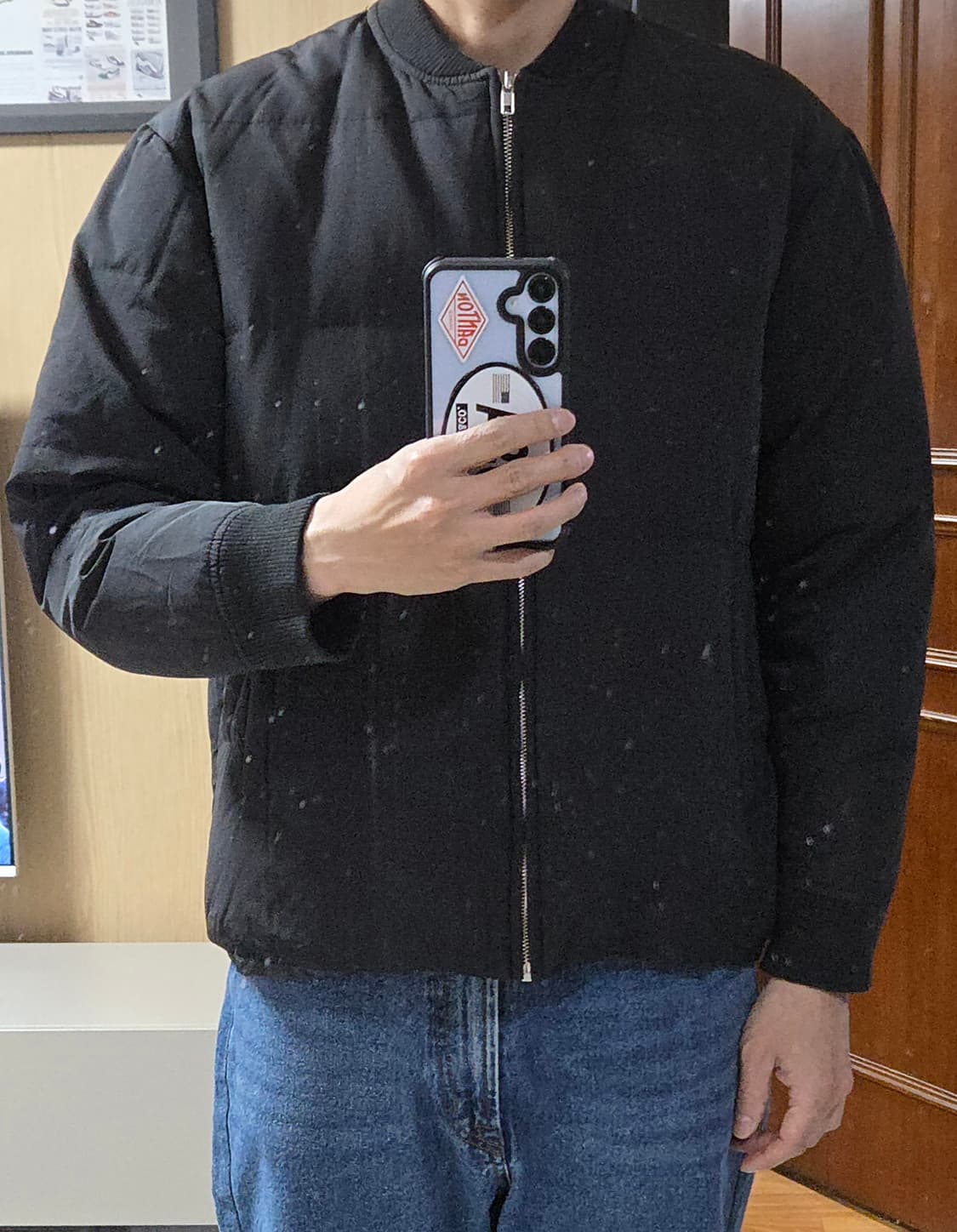 (착샷) 저널스탠다드 다운 점퍼 블루종 상품이미지9