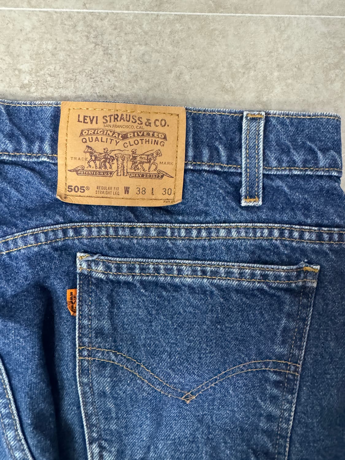 [90s MADE IN MEXICO] 리바이스 505 오렌지탭 상품이미지6