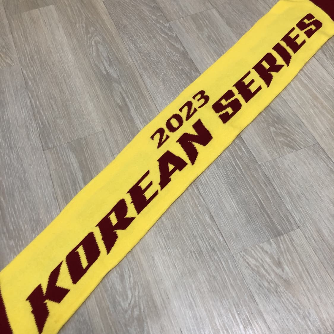 (OS) LG 엘지 트윈스 2023 통합우승 한국시리즈 머플러 엘지머플러 상품이미지3