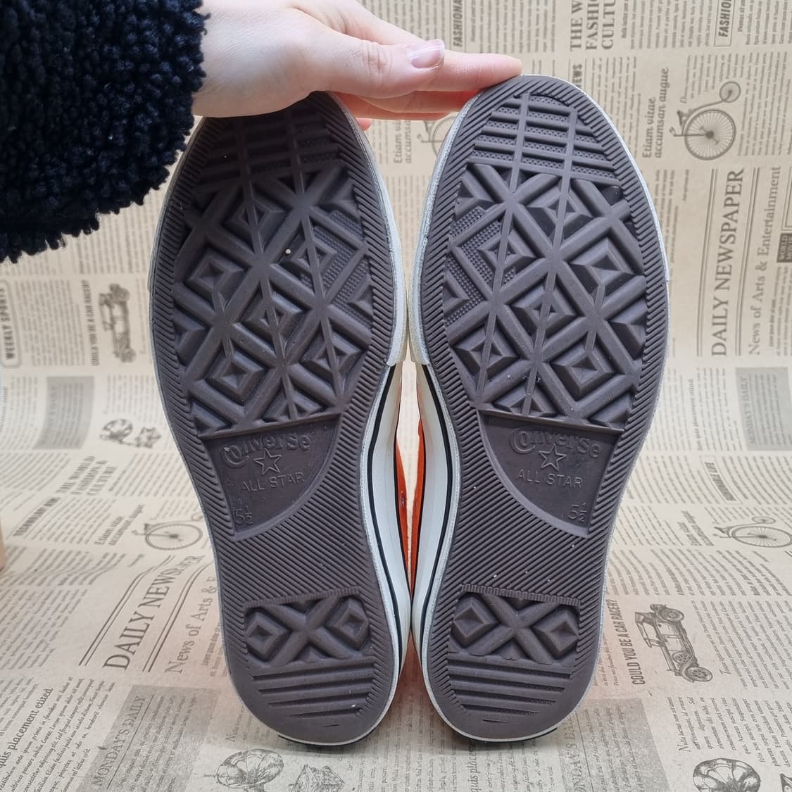 컨버스 척테일러 70s 오렌지 하이탑245 상품이미지3