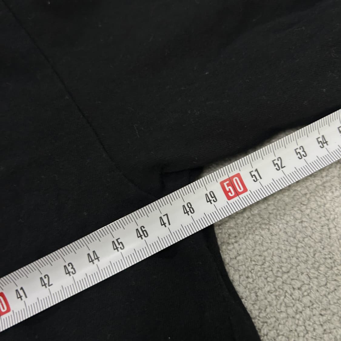 챔피온 검정색 긴팔티 XL 상품이미지4