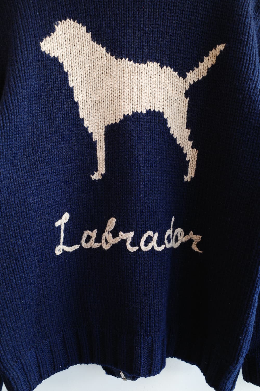 Labrador Retriever 핸드메이드 집업 니트  상품이미지7