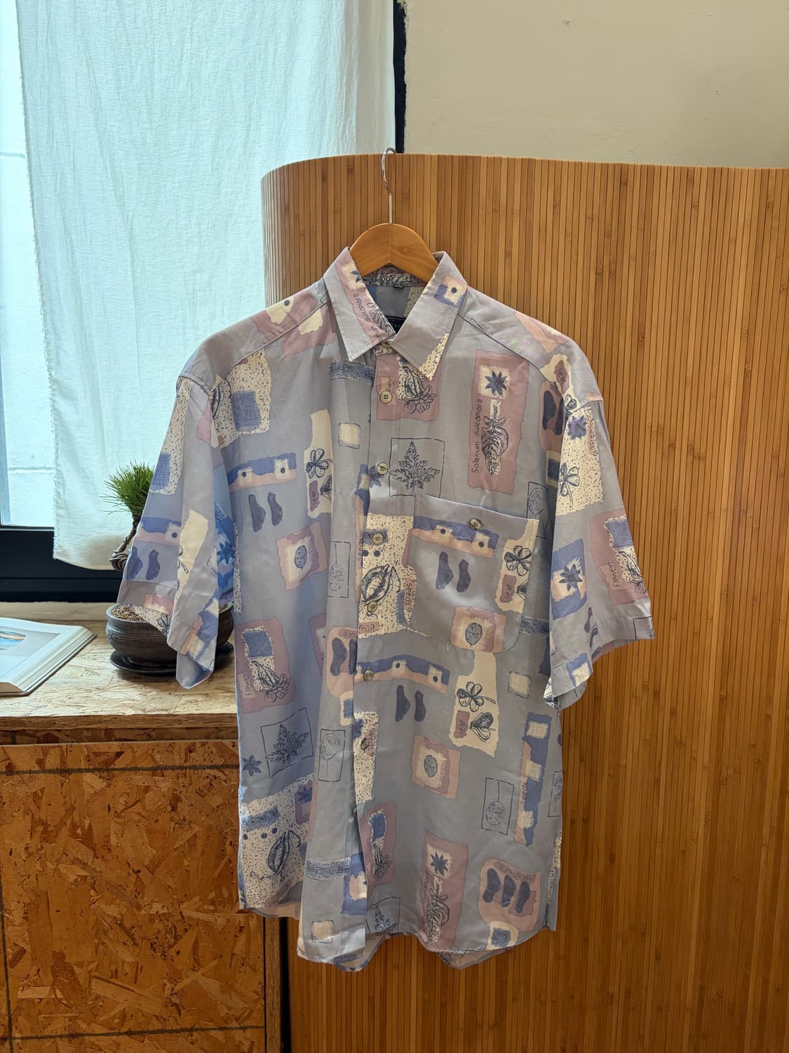 80s CLUB D'AMINGO Pattern Shirt 상품이미지6