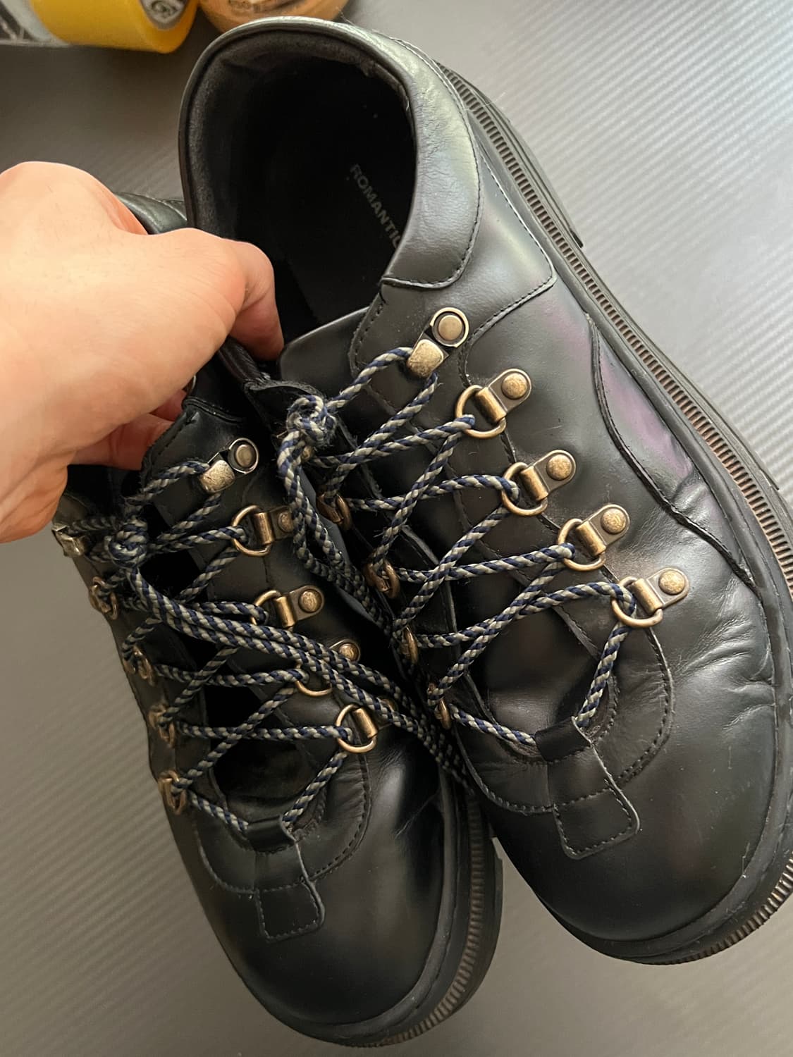 로맨틱무브 하이킹슈즈 오일블랙 275~280 상품이미지3