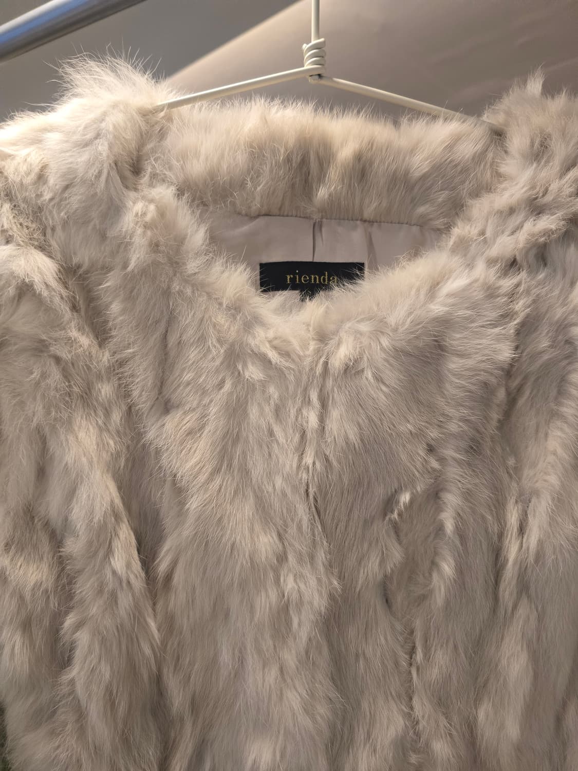 리앤더  퍼 자켓  아이보리 상품이미지3