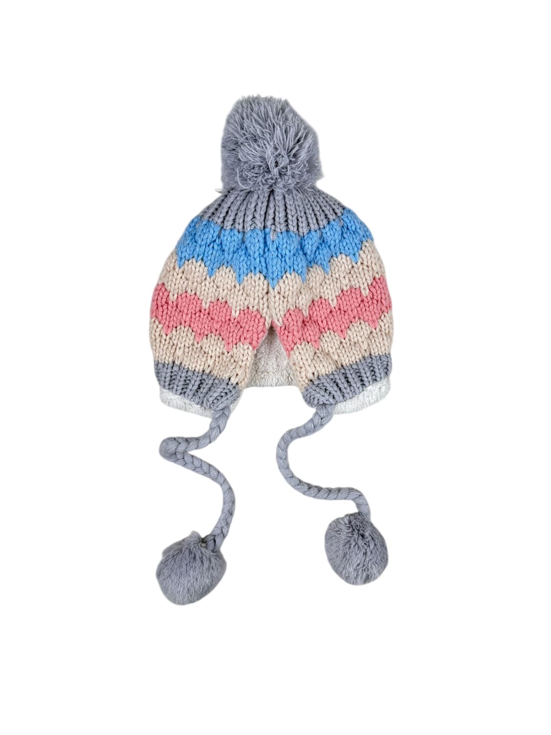 빈티지 이어머프 폼폼 비니 상품이미지4