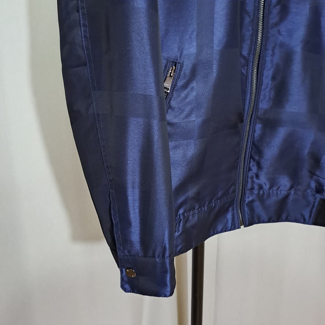 (택포) 닥스 빅체크 블루종 100 B532 상품이미지4