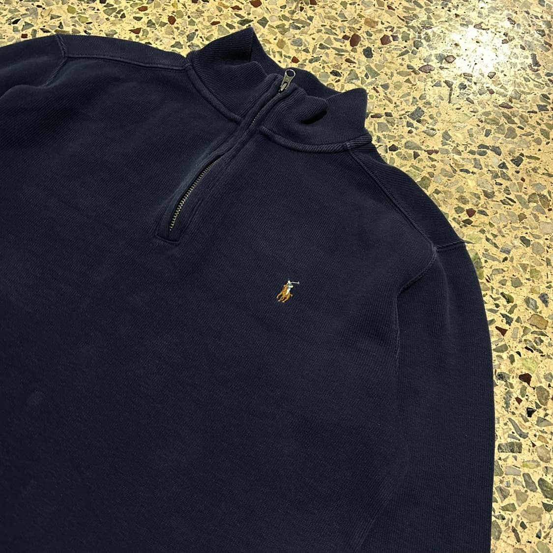 폴로 랄프로렌(POLO RalphLauren)네이비 반집업 상품이미지4