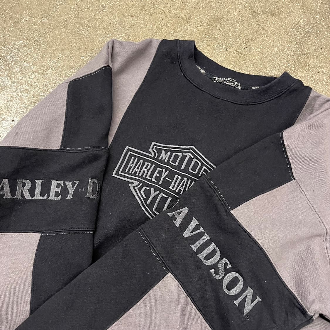 00s 할리데이비슨 로고 스웻셔츠 (105-110) 상품이미지2