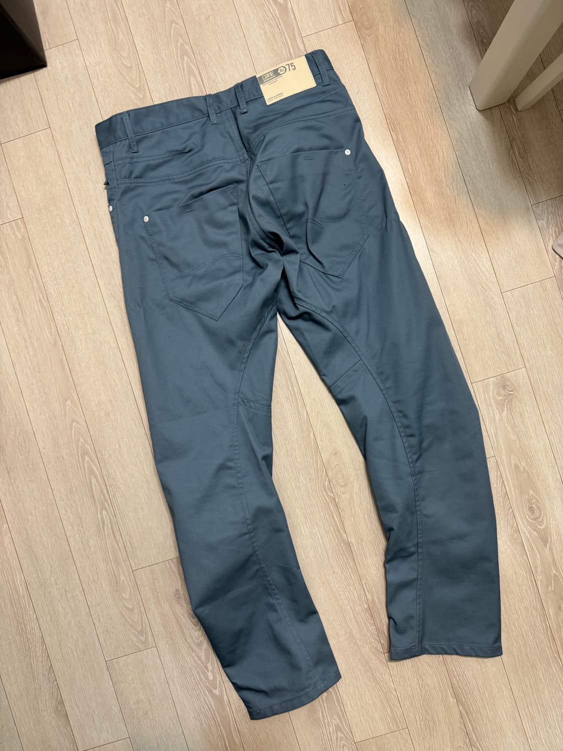 독일 빈티지 스카이블루 팬츠 상품이미지5