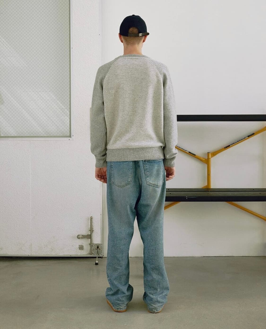 니틀리 울 코튼 스트라이프 스웨터 상품이미지5