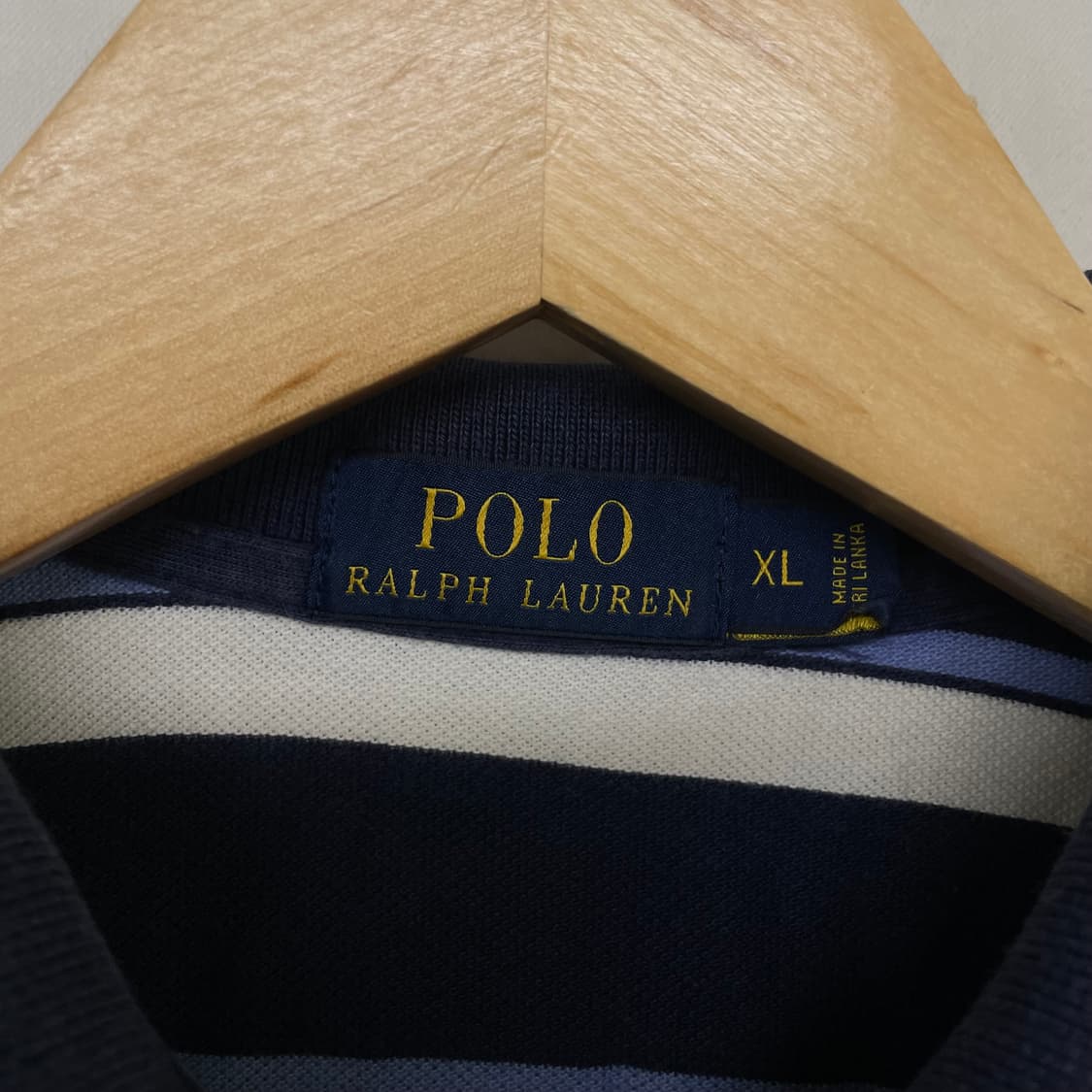폴로 랄프로렌 스트라이프 카라 반팔 티셔츠 상품이미지4